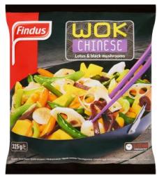 Findus Wok Chinese gyorsfagyasztott enyhén fűszerezett wok zöldségkeverék 325g