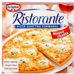 Dr. Oetker Ristorante Pizza Quattro Formaggi gyorsfagyasztott négysajtos 340g