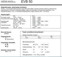  Elektróda bázikus EVB 50 5.0 mm 5.4 kg (13596) (13596)