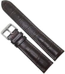 Curea de ceas ARA -Maro cu Imprimeu Crocodil - 20mm, 22mm - WZ3656 (WZ3656)