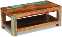 vidaXL Măsuță de cafea, 90x45x35 cm, lemn masiv reciclat (243322) Masa de cafea
