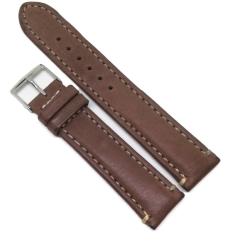 Fleurus Curea Ceas „Fleurus Paris - Piele de Vițel Maro cu Cataramă Argintie (18mm - 22mm) (1EK15DOGP 1)