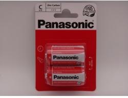 Panasonic R14 C baterii zinc carbon 1.5V blister 2 Baterii de unica folosinta