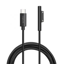 LogiLink Cablu de incarcare USB-C la Microsoft Surface 1.8m Negru, Logilink PA0224 (PA0224)