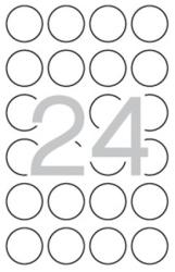APLI Etikett, 40 mm kör, biztonsági, APLI, 240 etikett/csomag (LCA11271) - officesprint