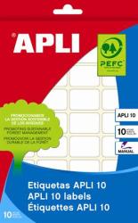 APLI Etikett, 50x70 mm, kézzel írható, kerekített sarkú, APLI, 40 etikett/csomag (LCA1657) - officesprint