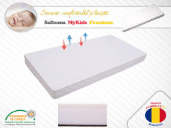 MyKids Saltea MyKids Premium 140x70x10 (cm) (NT70452) Saltea bebelusi