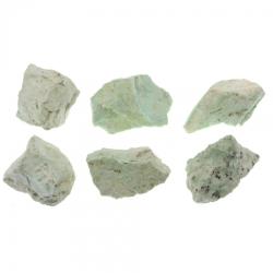  Cristal Natural Crisopraz Verde - Pimelit Polonia Brut 43-44x25-27 mm ( XL ) - 1 Buc