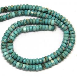 Magnezit Colorat Margele Pietre Semipretioase Disc - 4-5 x 8 mm