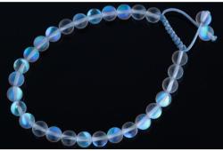  Bratara cu Cuart aura - inchidere siret - 6 mm