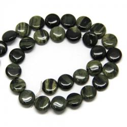 Cuart Verde Margele Pietre Semipretioase Disc - 12 x 4 mm