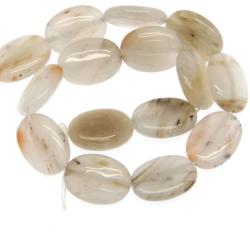  Margele Bijuterii Cuart cu Limonit Oval 24x18 mm