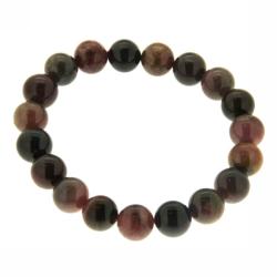 Bratara Turmalina Multicolora, Diametru 58 mm, Rotunda 11-11, 9 mm