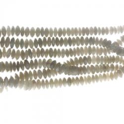  Margele Bijuterii Piatra Lunii Gri Disc Fatetat -8-14 x 9-6 mm