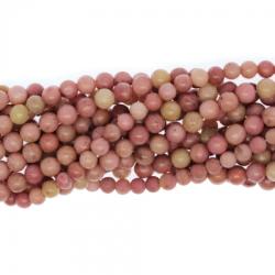  Rodonit Rotund Margele Pietre Semipretioase pentru bijuterii 4 mm