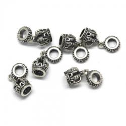 Charm Bijuterii Argint 925 Floare - 15 x 10 mm - 1 Buc
