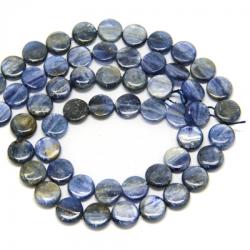 Kyanit Albastru Margele Pietre Semipretioase Rotund - 12 x 3-4 mm