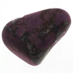  Purpurit Cristal Natural Rulat Namibia Aprox. 33 x 26 mm ( L ) - 1 Buc