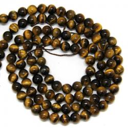  Ochi de Tigru Rotund 6-6, 9 mm Margele Pietre Semipretioase