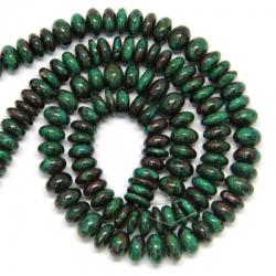  Cuprite cu Crisocolla Margele Pietre Semipretioase Disc - 5-9 x 11-12 mm