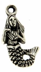  Charm Sirena 15 x 20 mm 13 buc/punga