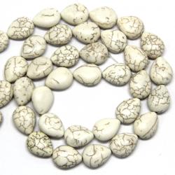  Magnezit Margele Pietre Semipretioase Picatura - 19 x 15 mm