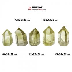 Obelisc Cuart Lemon 40-46 x 24-26 x 21-28 mm - (XXL) - 1 Buc