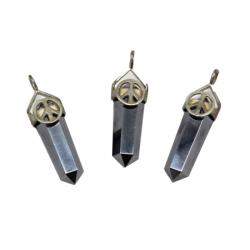 Pandantiv Terahertz 2 Varfuri Ag- 29 x 8 x 8 mm - 1 Buc