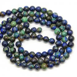 Azurit cu Malachit Margele Pietre Semipretioase Rotunde 10 x 10 mm