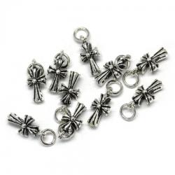  Crucea Bizantina Charm Argint 925 - 20 x 8 mm - 1 Buc