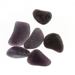  Lepidolit in Cuart Brut Natural - 22-29 x 17-23 x 10-16 mm - Cristal pentru Reducerea Stresului - ( M ) - 1 Buc