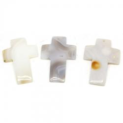  Pandantiv din Agata Neregulate - 22-26 x 15-19 mm - 1 Buc