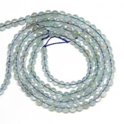 Topaz Albastru Margele Pietre Semipretioase Rotunde - 4-4, 9 mm