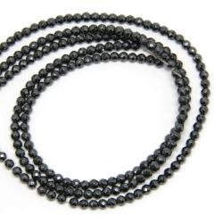  Hematit Gri Rotund Fatetat 3x3 mm Margele Pietre Semipretioase pentru Bijuterii