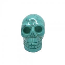  Craniu din Magnezit Natural - 47x32x24 mm - (XL) - 1 Buc