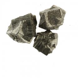  Cristal Natural Rar Pirita Bruta - 20-25 x 17-21 mm ( M ) - 1 Buc