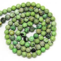 Grass Pine Stones Margele Pietre Semipretioase Rotund 8 mm
