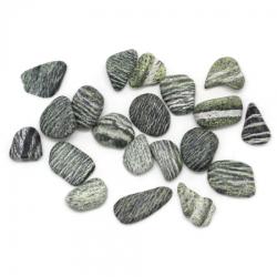  Jasp Zebra Verde Brut Natural - 33-59x20-30 mm- ( XL) - 1 Buc