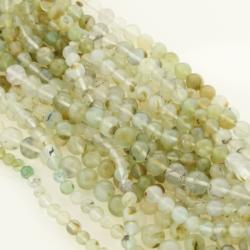  Opal verde rotund 6 x 4 mm