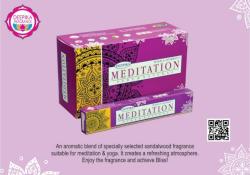  Betisoare Parfumate Meditation - Deepika - Pur si Natural 15 g
