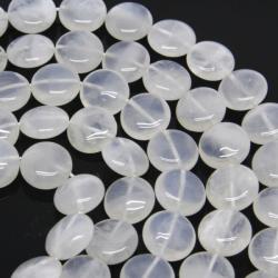  Margele Bijuterii Cuart de Zapada Rotunda 16x16 mm
