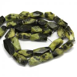  Chita Jad Margele Pietre Semipretioase Tub Fatetate- 14-24 x 7-10 mm
