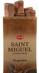  Betisoare Parfumate HEM Saint Miguel - 15 g - Aroma Razbonicului Ceresc - Tamaie - 1 Set