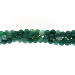  Agata Verde Sardonix Rotunda 6x6 mm Margele pentru Bijuterii