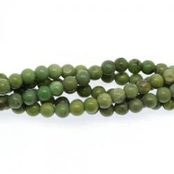  Crisopraz Verde Rotund 8 mm