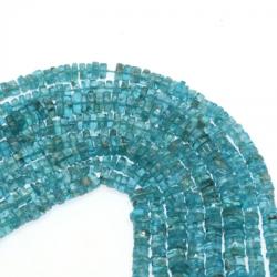  Margele Bijuterii Apatit Albastru Disc 4-5 x 1-2 mm