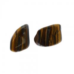 Ochi de Tigru Rulat Natural - 30-40 x 23-29 mm - ( XL ) - 1 Buc