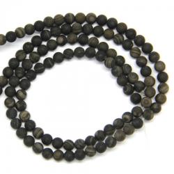  Jasp Zebra Negru Mat Margele Pietre Semipretioase Rotund - 6 mm - concepttropic - 24,00 RON