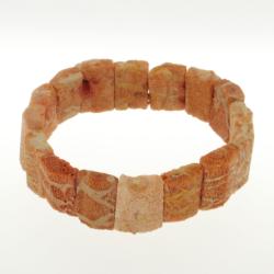  Bratara Coral diametru 60-74 mm, margea dreptunghiulara 18x0.7 mm