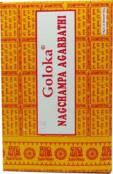 Goloka Betisoare Parfumate Goloka - Nagchampa Agarbathi 15 g